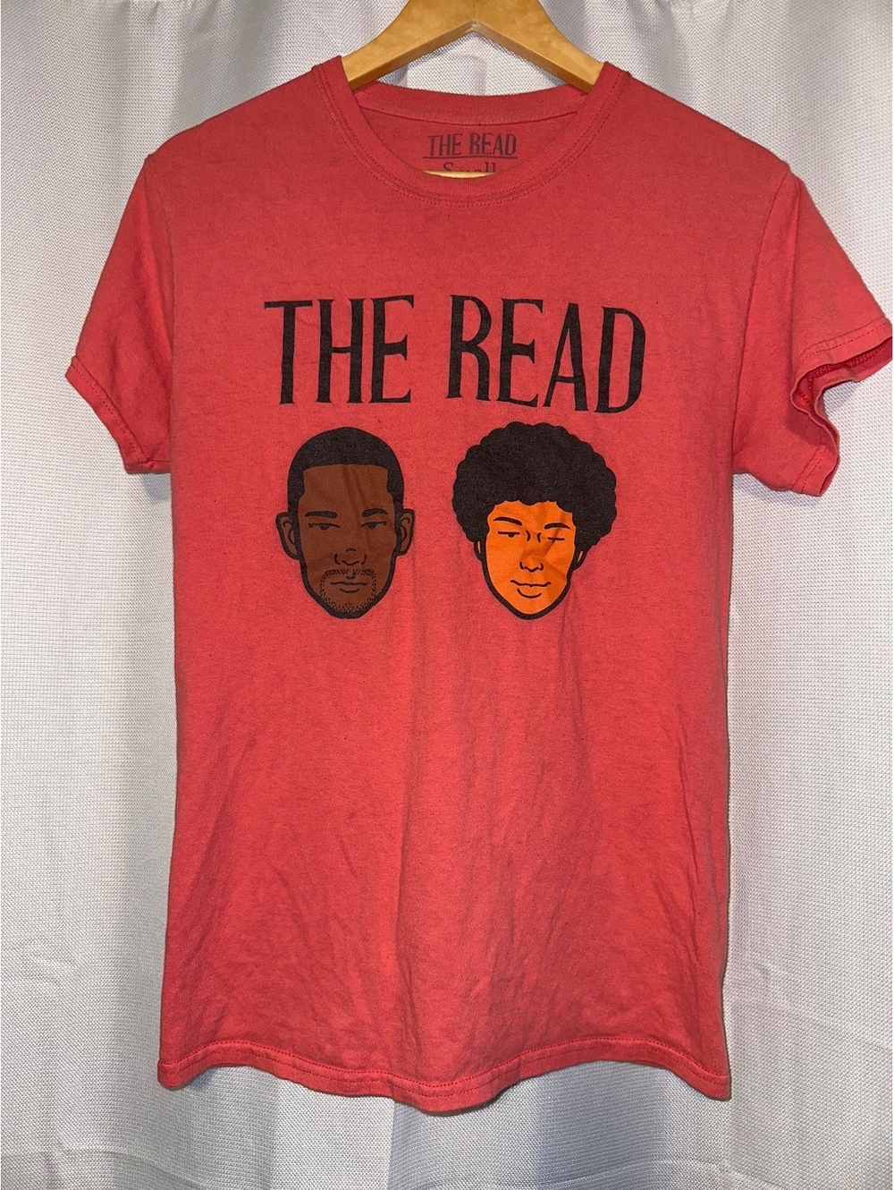 VTG The Read Podcast OFFICIAL Merch Women's Red Graphic T-Shirt S